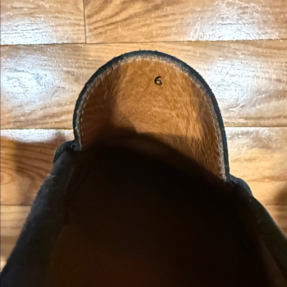 Tod's Black Suede Penny Loafers with Leather Insole - Picture 2 of 5